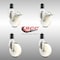 Service Caster 4 Inch 316SS Nylon Swivel 1-1/2 Inch Expanding Stem Caster Lock Brake SCC, 2PK SCC-SS316TTLEX20S414-NYS-2-S-2-112 - alternate 2